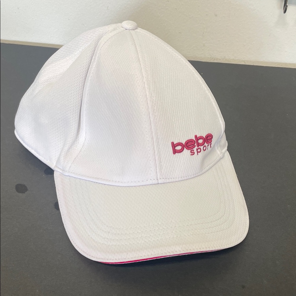 bebe Sport White and Pink women hat